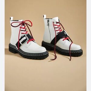 Cecelia Hayden lug sole combat boots